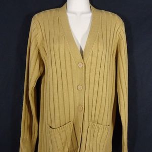 VTG Sears Cardigan Button Up Sweater Retro